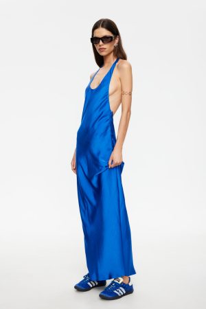 BARE MAXI DRESS - ROYAL BLUE